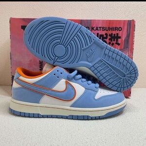 Nike Blue and Orange Sneakers